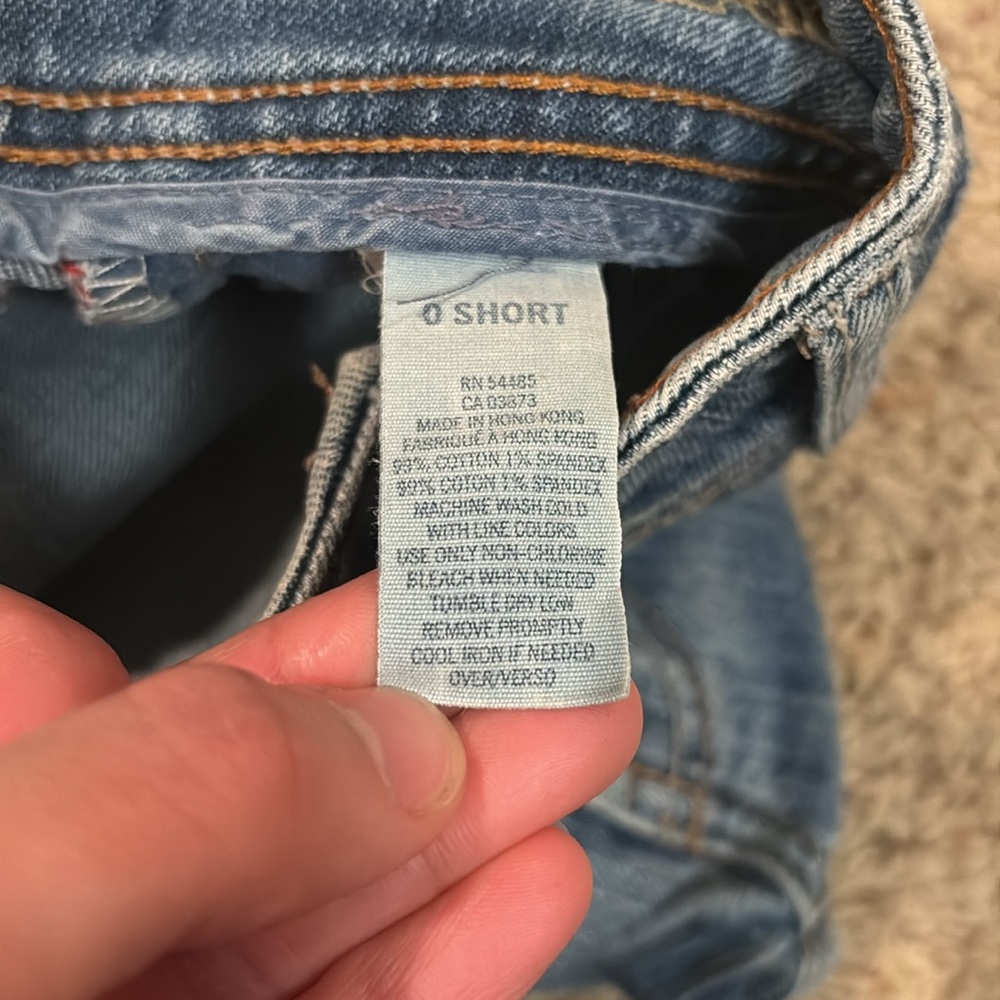 American Eagle low rise distressed jeans - Picture 3 of 4